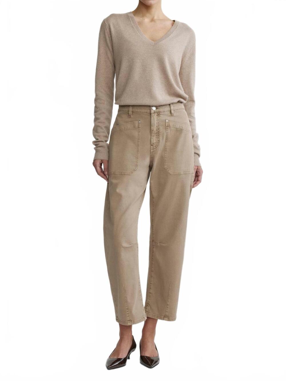 NEW DL1961 - WOMEN'S bilie barrel high rise pants in desert